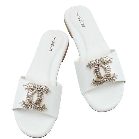 Women Formal Slippers - 40066S - Slippers - Walkeaze